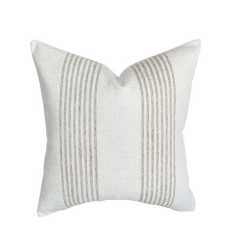 38stripe pillow cover